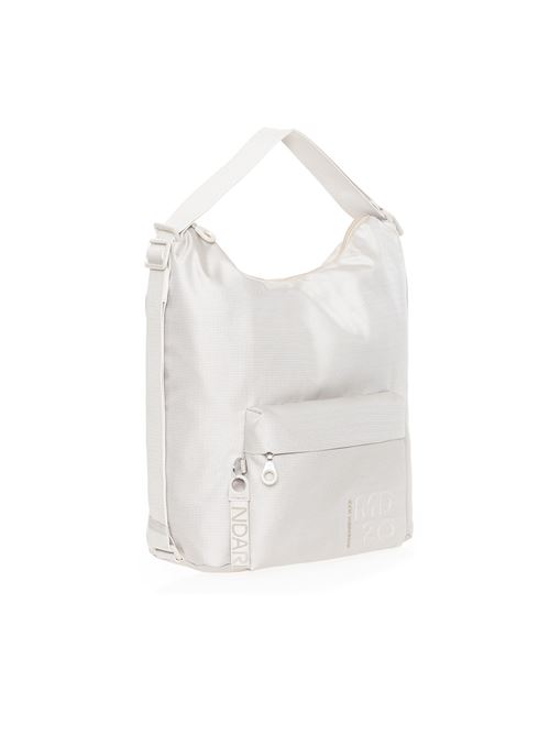 MD20 Hobo Borsa a Spalla MANDARINA DUCK | P10QMT09MWHITECAP GRAY